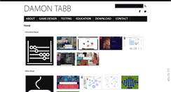 Desktop Screenshot of damontabb.com